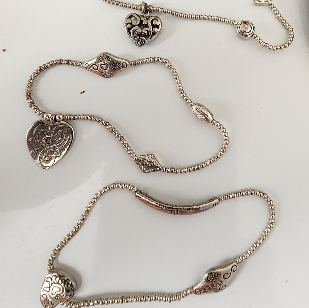 Bracelet silvertone - Picture 2 of 2